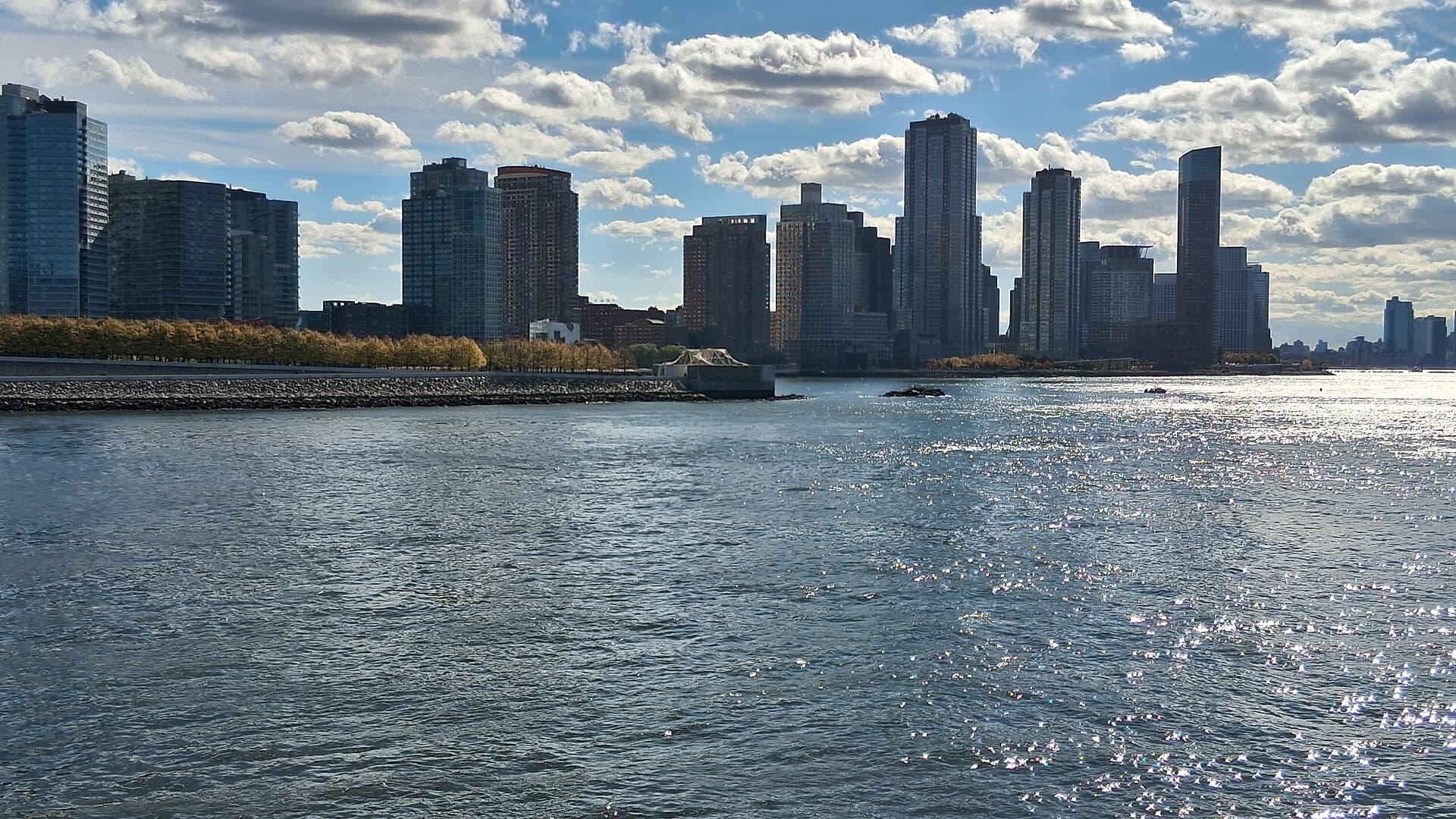 Long Island City skyline viewed across the East River